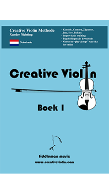 Creative Violin Book 1 VOORKANT Nederlands zonder banner