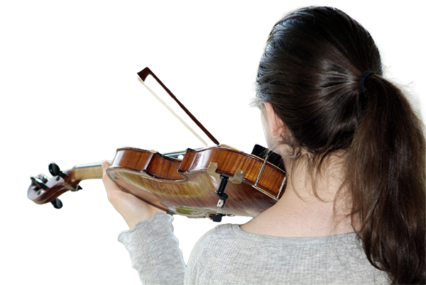 Violinist from back 600