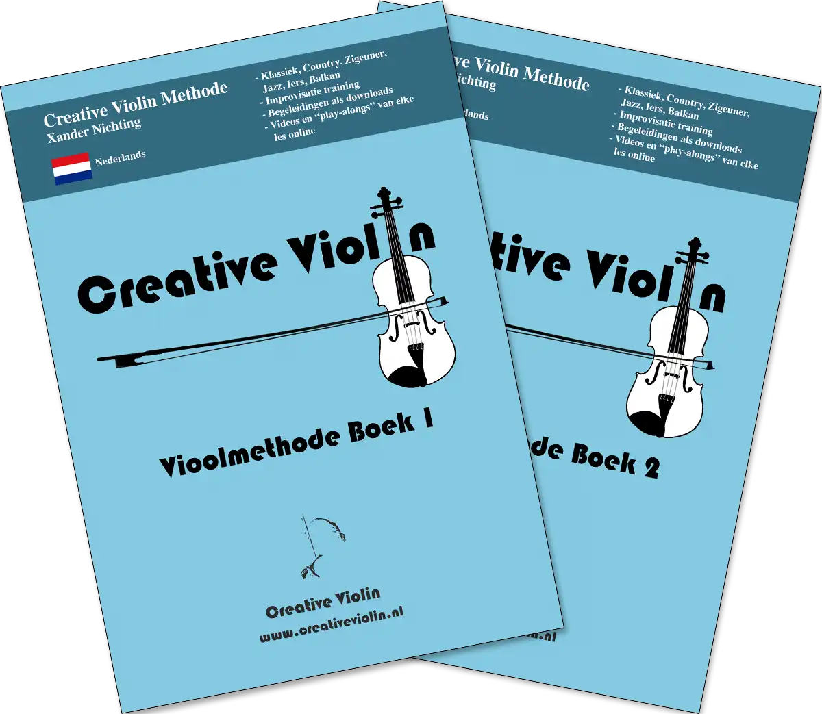 Creative Violin Boek 1 en 2 Shadow