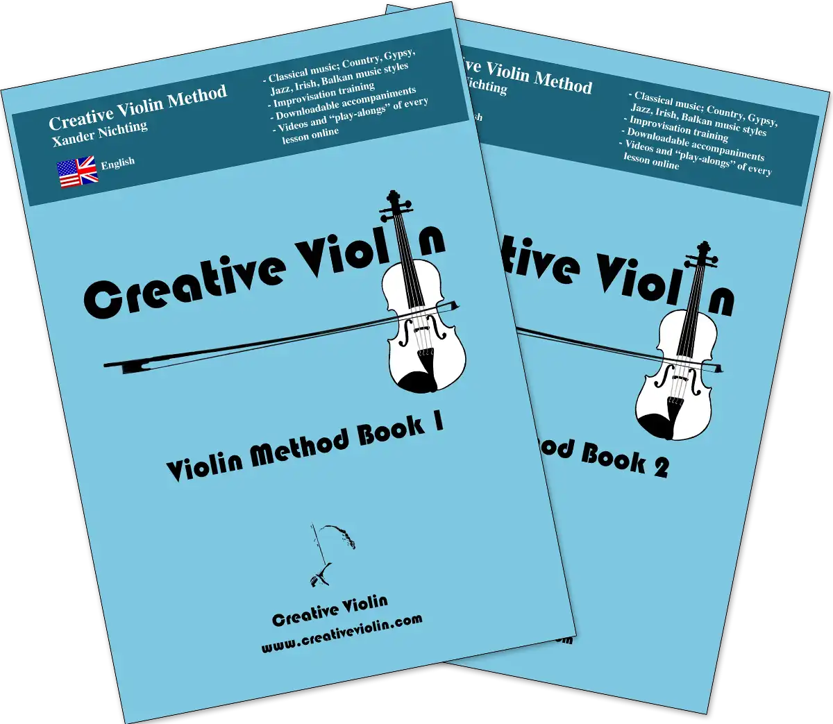 Creative Violin Book 1 and 2